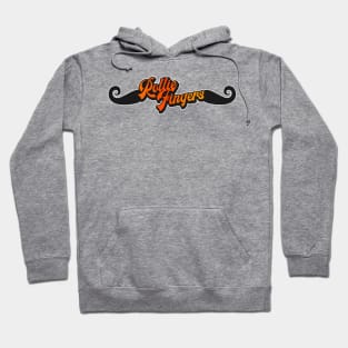 Retro Rollie Fingers Handlebar Mustache Tribute Hoodie